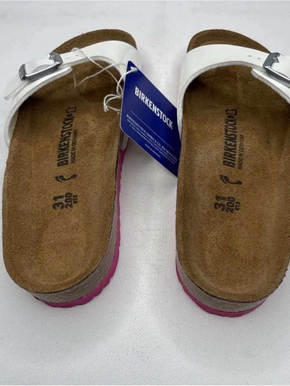 BIRKENSTOCK MADRID SANDALS SZ: 31/13 ~NIB